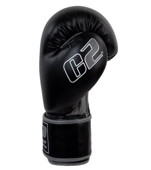 Combat Corner C2 Boxing Gloves w/ XtraFresh Blk/Gry - MMA Fightland