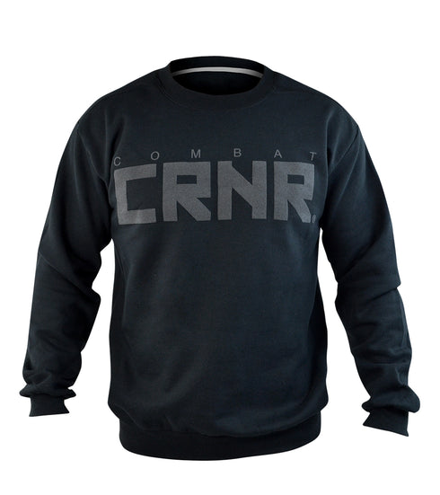 Combat Corner CRNR Big Crewneck Black-3