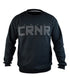 Combat Corner CRNR Big Crewneck Black-3