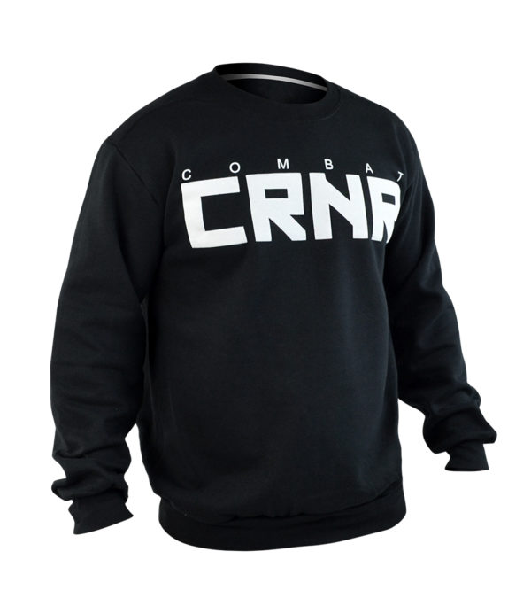 Combat Corner CRNR Big Crewneck White-1