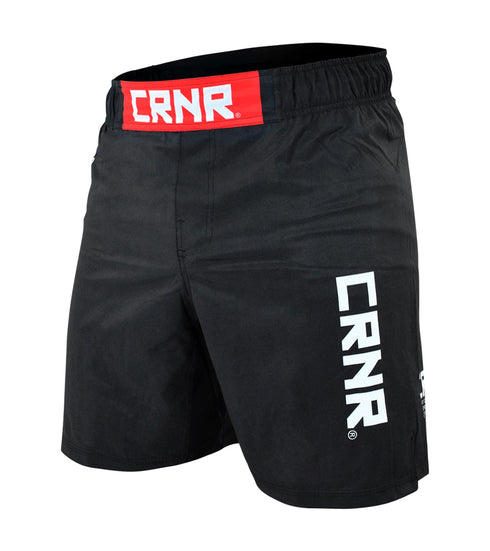 Combat Corner Combat Trainers - Shorts - Black - MMA Fightland