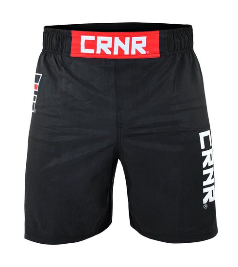 Combat Corner Combat Trainers - Shorts - Black - MMA Fightland