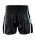 Combat Corner Black/White CRNR Muay Thai Shorts-2