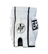 Combat Corner White/Black CRNR Muay Thai Shorts-5