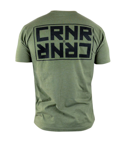 Combat Corner CRNR Reverse T-Shirt OD Green-2