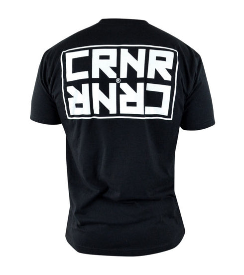 Combat Corner CRNR Reverse T-Shirt Black-2