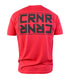 Combat Corner CRNR Reverse T-Shirt Red-2