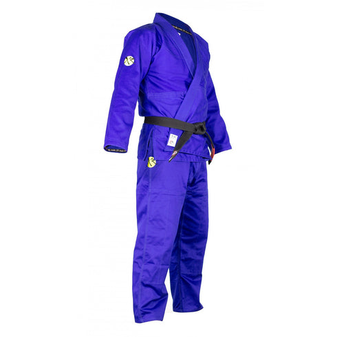 FUJI SPORTS CLASSIC PERFORMANCE KIDS BJJ GI-Blue-4