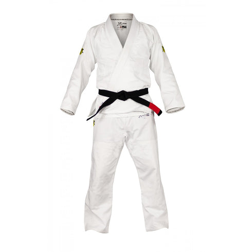 FUJI SPORTS CLASSIC PERFORMANCE KIDS BJJ GI-White-1