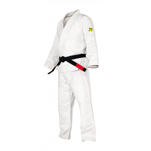 FUJI SPORTS CLASSIC PERFORMANCE KIDS BJJ GI-White-3