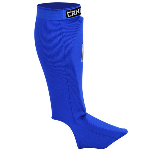 Combat Corner Slip on Elastic Shin Pads