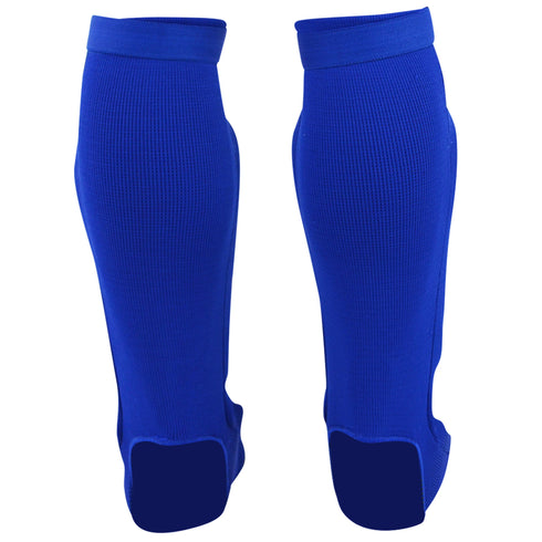 Combat Corner Slip on Elastic Shin Pads