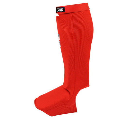 Combat Corner Slip on Elastic Shin Pads