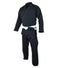 Combat Corner Classic Kimono – W/ FREE WHITE BELT!-BLACK-1