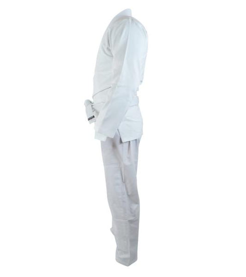 Combat Corner Classic Kimono – W/ FREE WHITE BELT!-WHITE-3