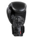 Combat Corner Elite Boxing Gloves Leather | Black - MMA Fightland
