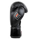 Combat Corner Elite Boxing Gloves Leather | Black - MMA Fightland