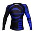 FUJI SPORTS FREESTYLE IBJJF RANKED RASHGUARD LONG SLEEVE-Blue-1