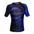 FUJI SPORTS FREESTYLE IBJJF RANKED RASHGUARD SHORT SLEEVE-Blue-1