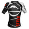 FUJI SPORTS FREESTYLE IBJJF RANKED RASHGUARD SHORT SLEEVE-Black-1