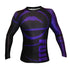 FUJI SPORTS FREESTYLE IBJJF RANKED RASHGUARD LONG SLEEVE-Purple-1