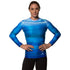 FUJI SPORTS HAIKU WOMEN'S RASH GUARD-Blue-1
