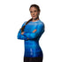 FUJI SPORTS HAIKU WOMEN'S RASH GUARD-Blue-2