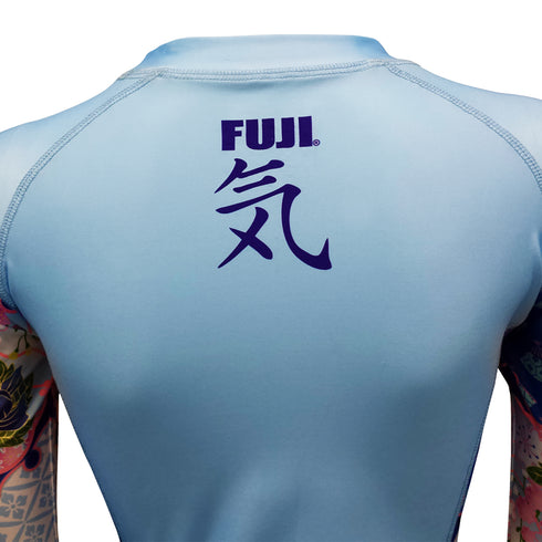 FUJI SPORTS WOMEN'S KIMONO RASH GUARD-Blue-3