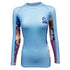 FUJI SPORTS WOMEN'S KIMONO RASH GUARD-Blue-1