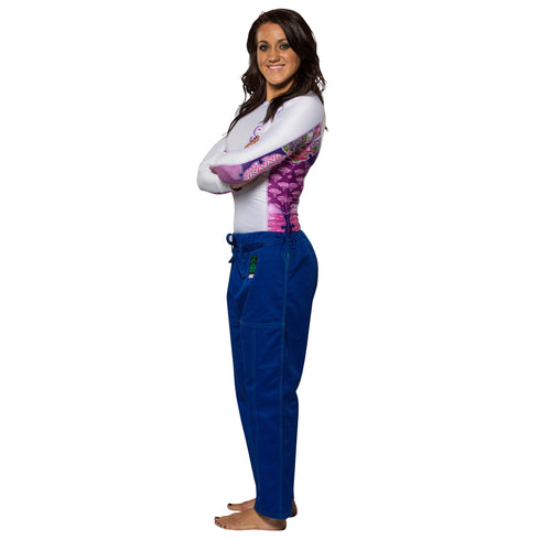 FUJI SPORTS WOMEN'S KIMONO RASH GUARD-White-6