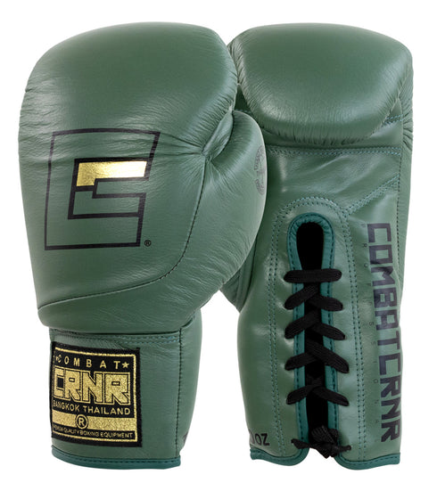 Combat Corner HMIT Lace Up Boxing Gloves