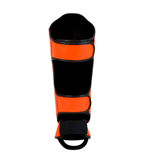 Combat Corner HMIT Shin Guards-ORANGE-4