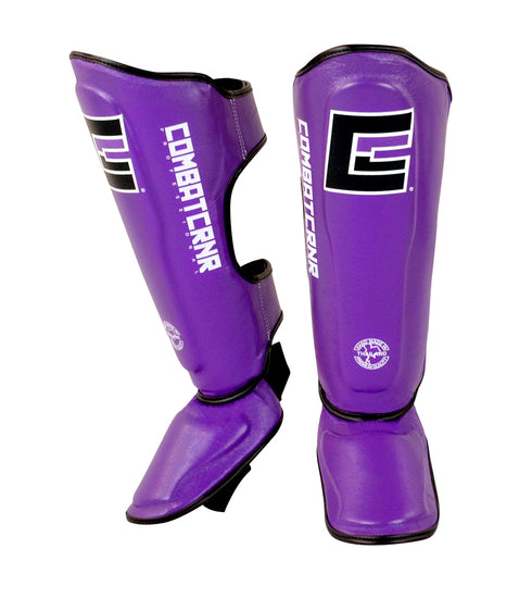 Combat Corner HMIT Shin Guards-PURPLE-1