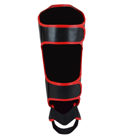 Combat Corner HMIT Shin Guards-RED-2