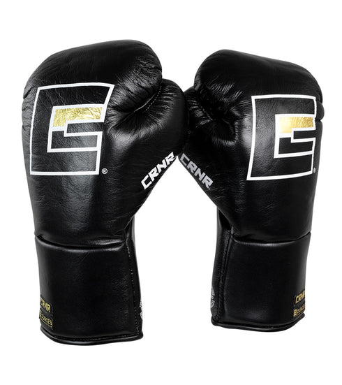 Combat Corner "Punchers" Professional Fight Gloves | Black