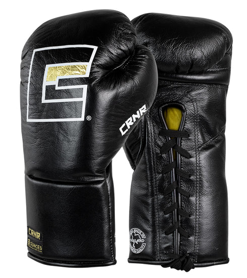 Combat Corner "Punchers" Professional Fight Gloves | Black