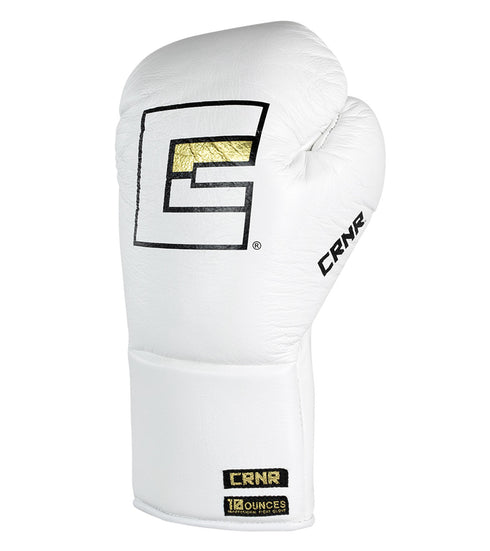 Combat Corner "Punchers" Professional Fight Gloves | White