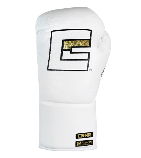 Combat Corner "Punchers" Professional Fight Gloves | White