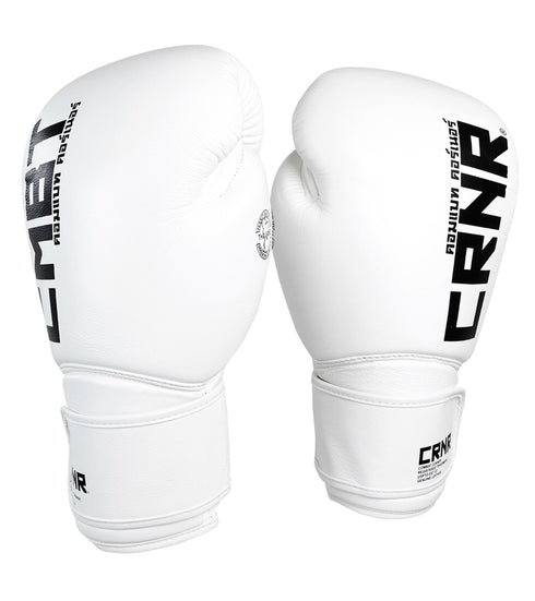 Combat Corner HMIT TrainAIR Boxing Gloves - White - MMA Fightland