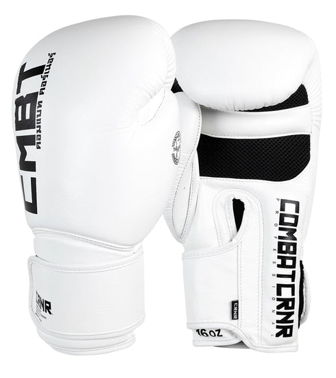 Combat Corner HMIT TrainAIR Boxing Gloves - White - MMA Fightland
