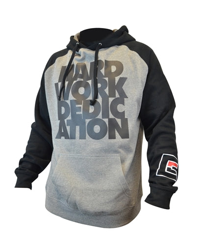 Combat Corner Hard Work Dedication Raglan Hoodie-1