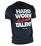 COMBAT BJJ Life Hard Work Submits Talent T-Shirt-1
