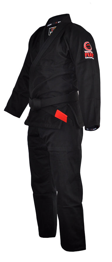FUJI LIGHTWEIGHT BJJ GI-Black-1
