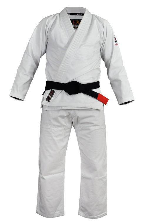 FUJI LIGHTWEIGHT BJJ GI-White-2