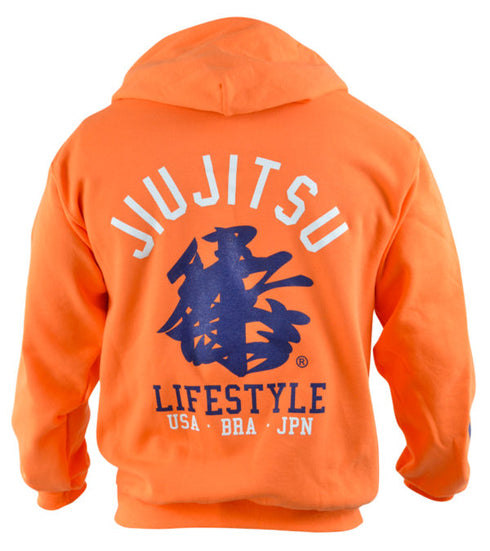 Combat Corner BJJ Life Jiu Jitsu Lifestyle Zip Up Hoodie