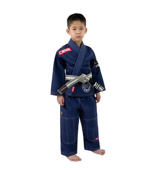 Combat Corner Kids BJJ GI -v6 - FREE WHITE BELT