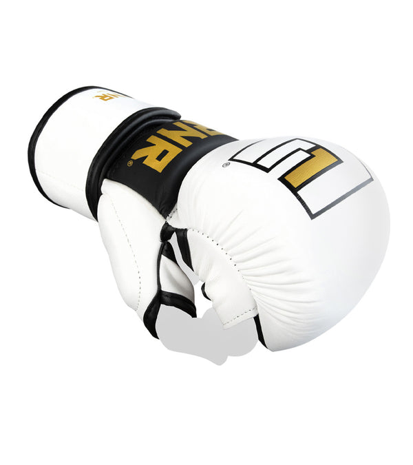 Combat Corner MMA Spar Gloves | White