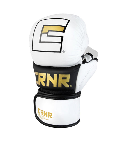 Combat Corner MMA Spar Gloves | White