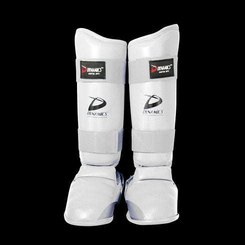 DYNAMICS-CHAMPION KARATE SHIN-INSTEP-WHITE