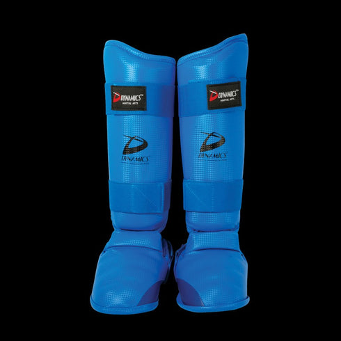 DYNAMICS-CHAMPION KARATE SHIN-INSTEP-BLUE